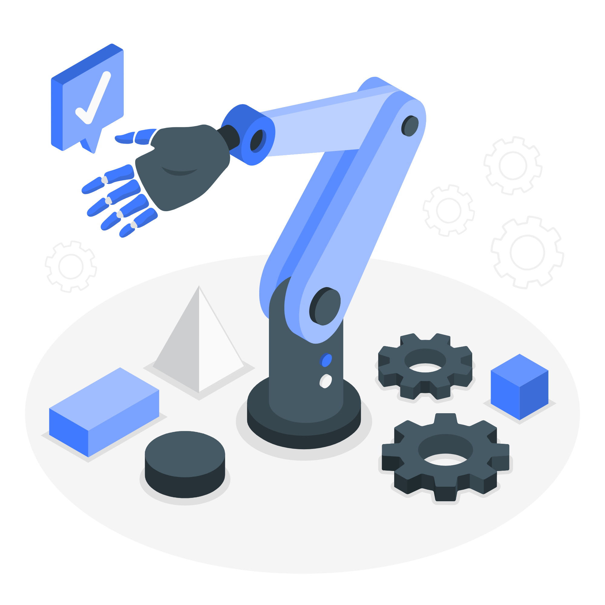 Imagem ilustrativa de manutenção industrial